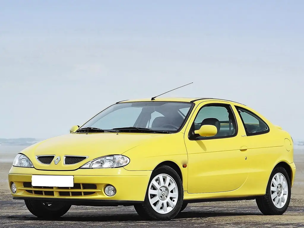 Renault Megane (DA03,  DA0P,  DA14, DA04,  DA11,  DA0B,  DA1C,  DA1J, DA05,  DA1F, DA08,  DA0N, DA0D,  DA1H,  DA0W,  DA10, DA_) 1 поколение, рестайлинг, купе (03.1999 - 08.2002)